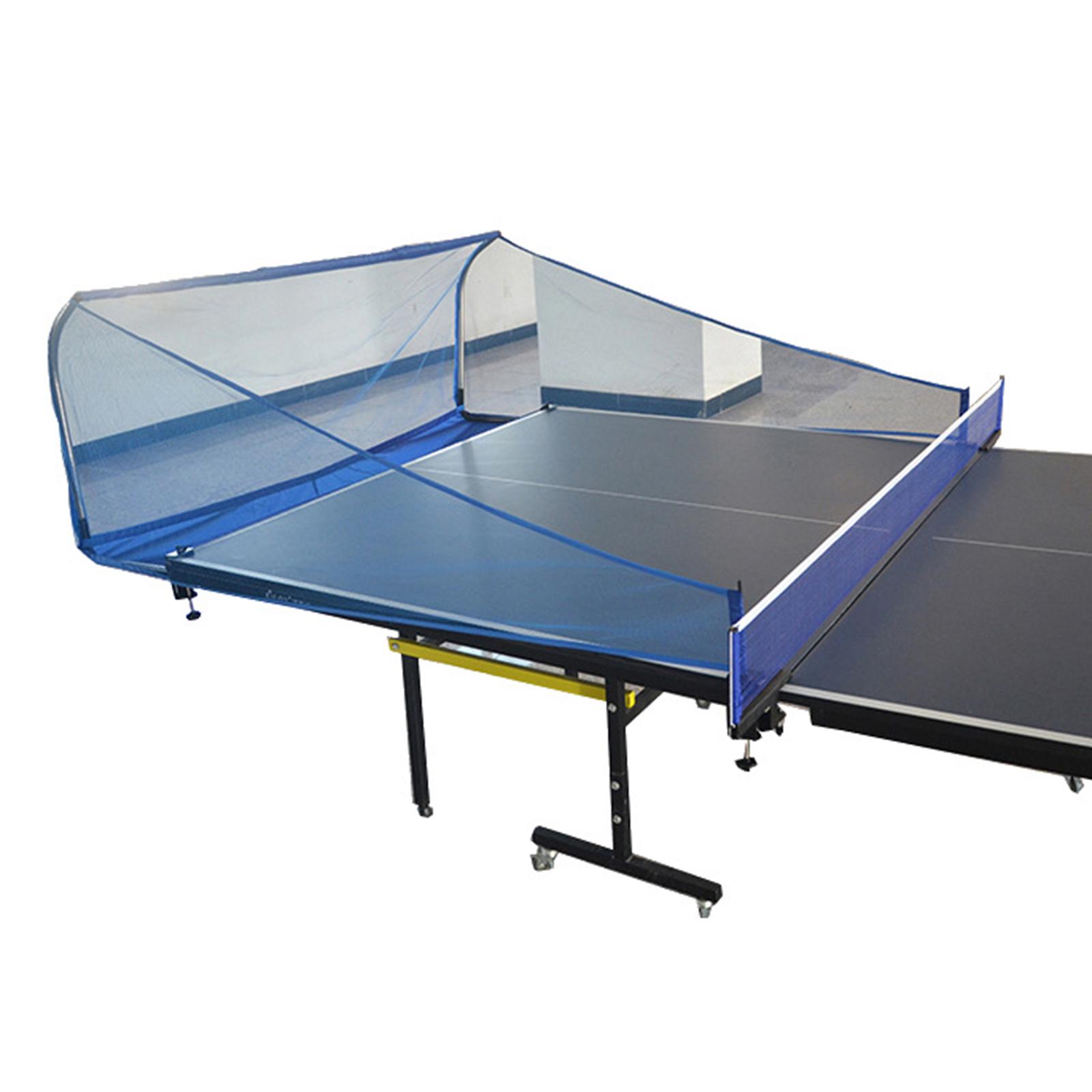 Table Tennis Launcher - Jaring Kolektor Tenis Meja Mudah Dibawa,