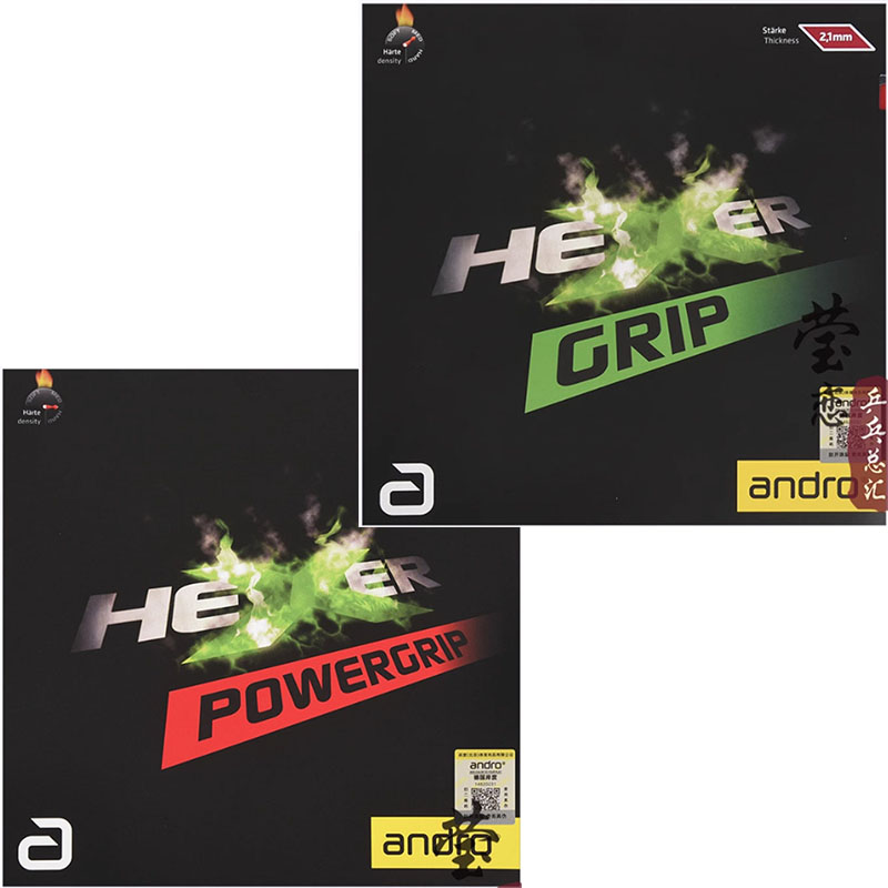 Table Tennis Game - Andro HEXER GRIP karet tenis meja