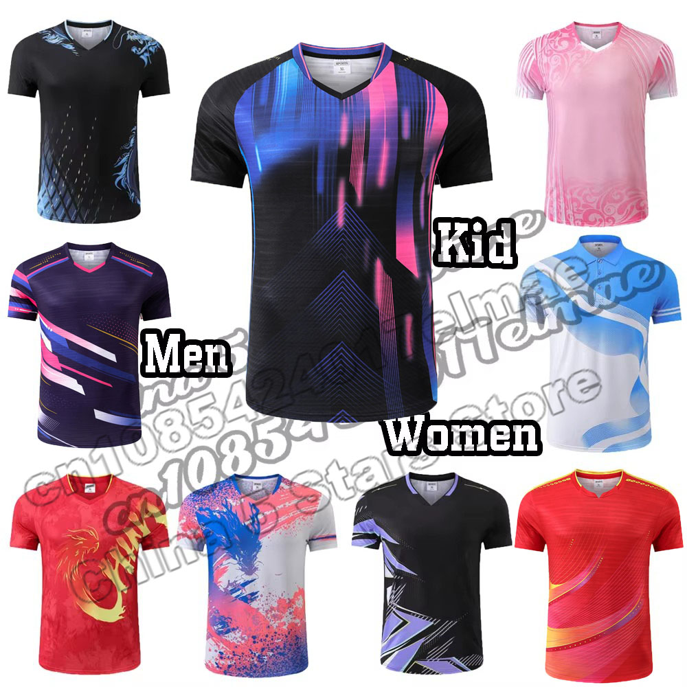 Table Tennis Name - Kaos Tenis Meja Tim Cina 2025