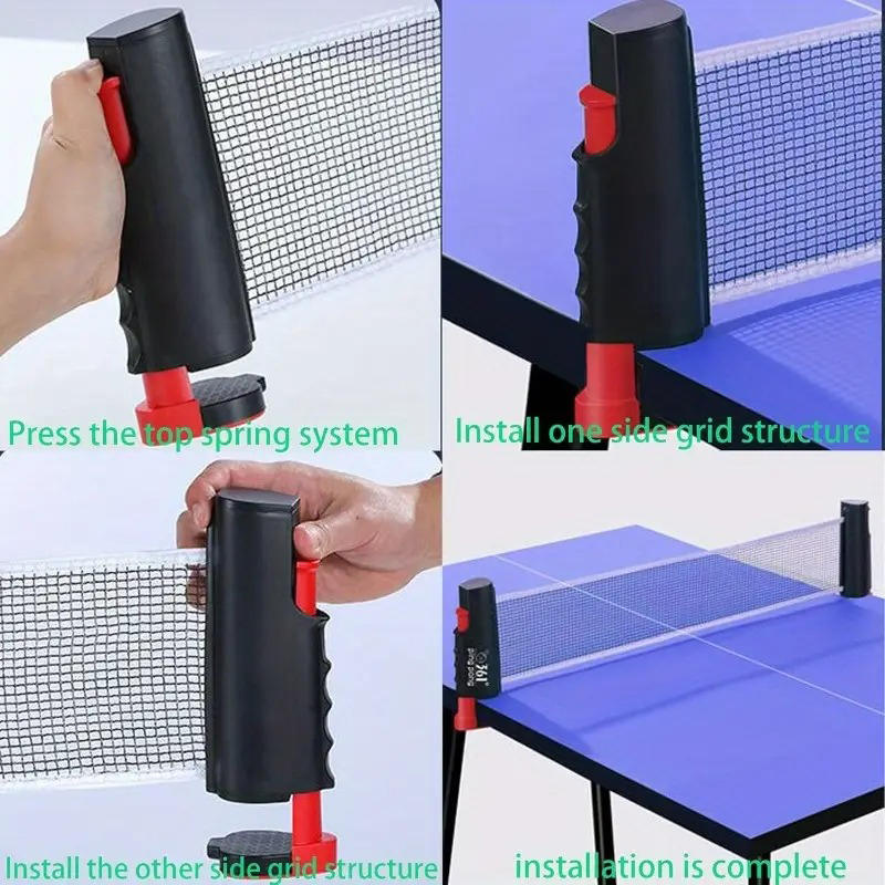 Table Tennis How To Play - Jaring Tenis Meja Retraktil 2025, Rak