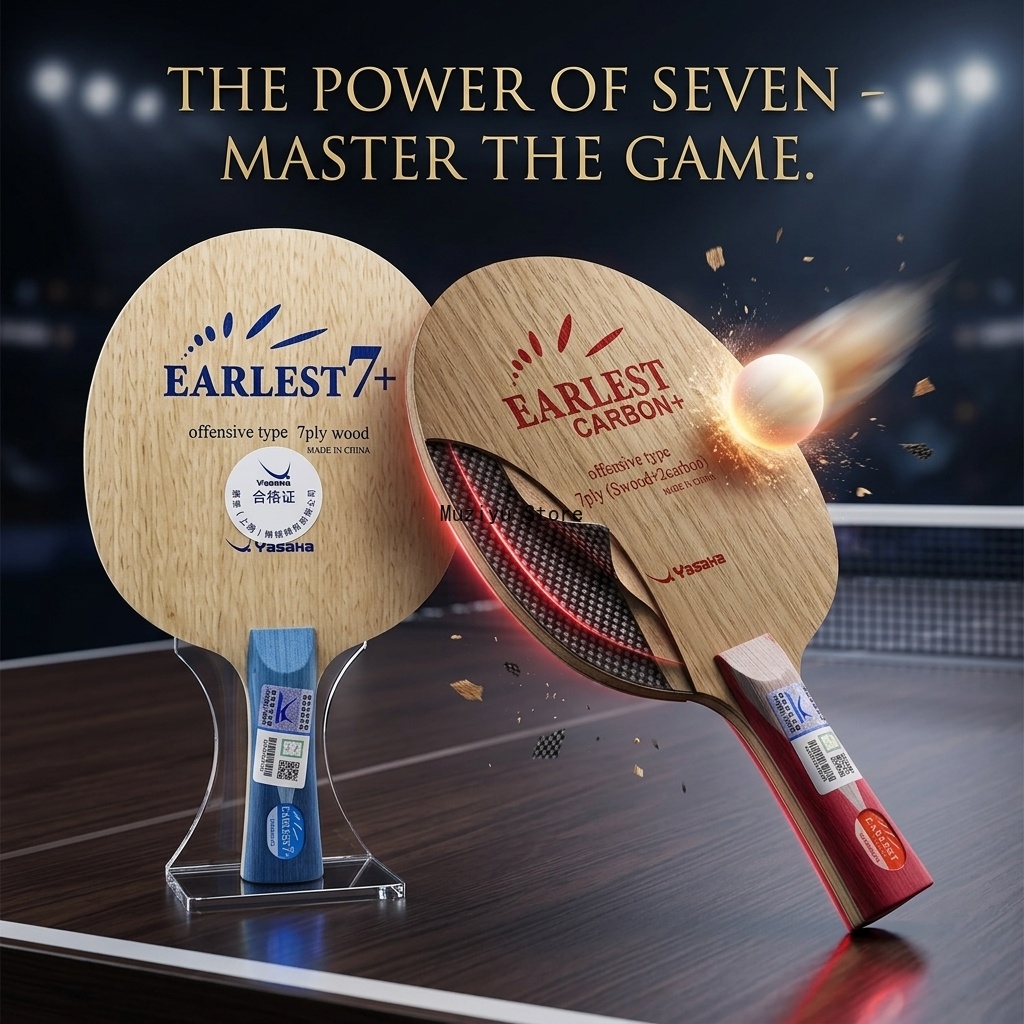 Table Tennis Elite - YASAKA Elite 7-lapis Kayu Murni dan