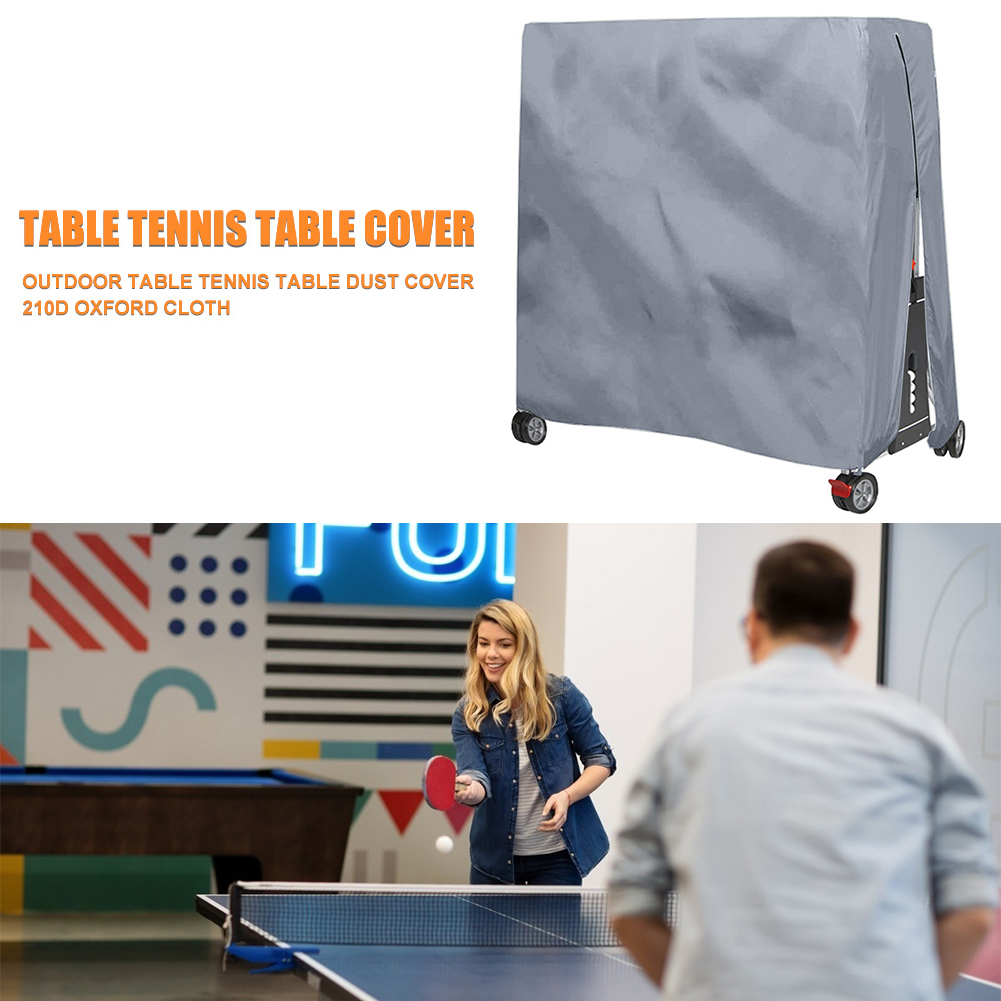 Penutup Meja Tenis Kain Oxford - Table Tennis Folding Table ulasan dan harga
