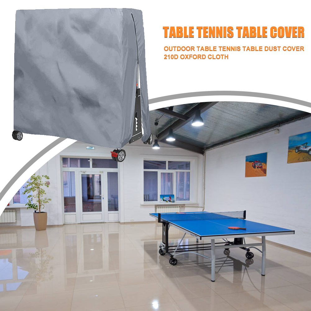 Penutup Meja Tenis Kain Oxford - Table Tennis Folding Table ulasan dan harga