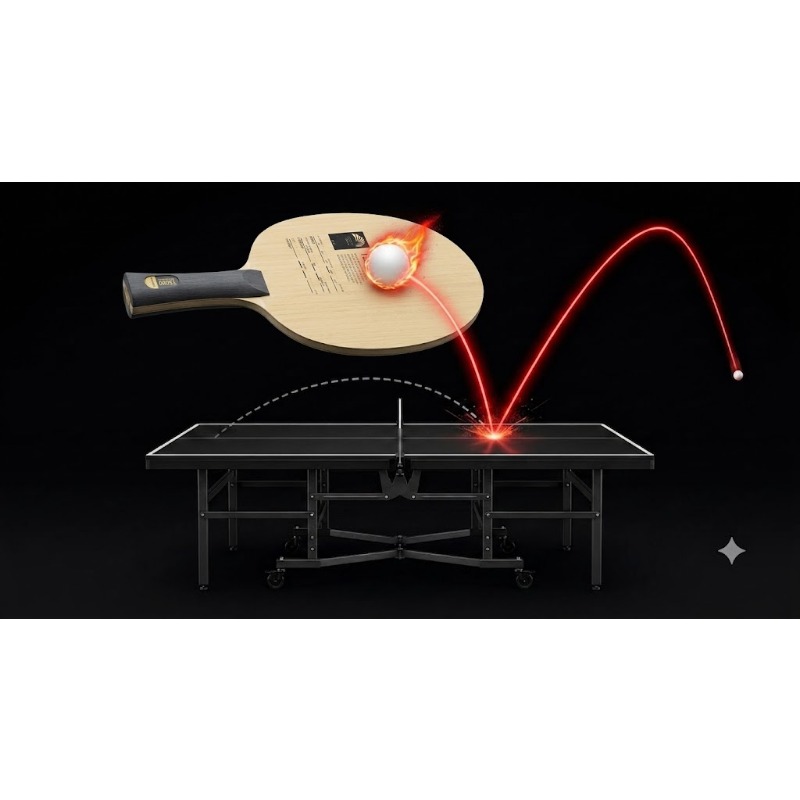 1 Buah Pisau Tenis Meja SANWEI - Table Tennis Launcher ulasan dan harga