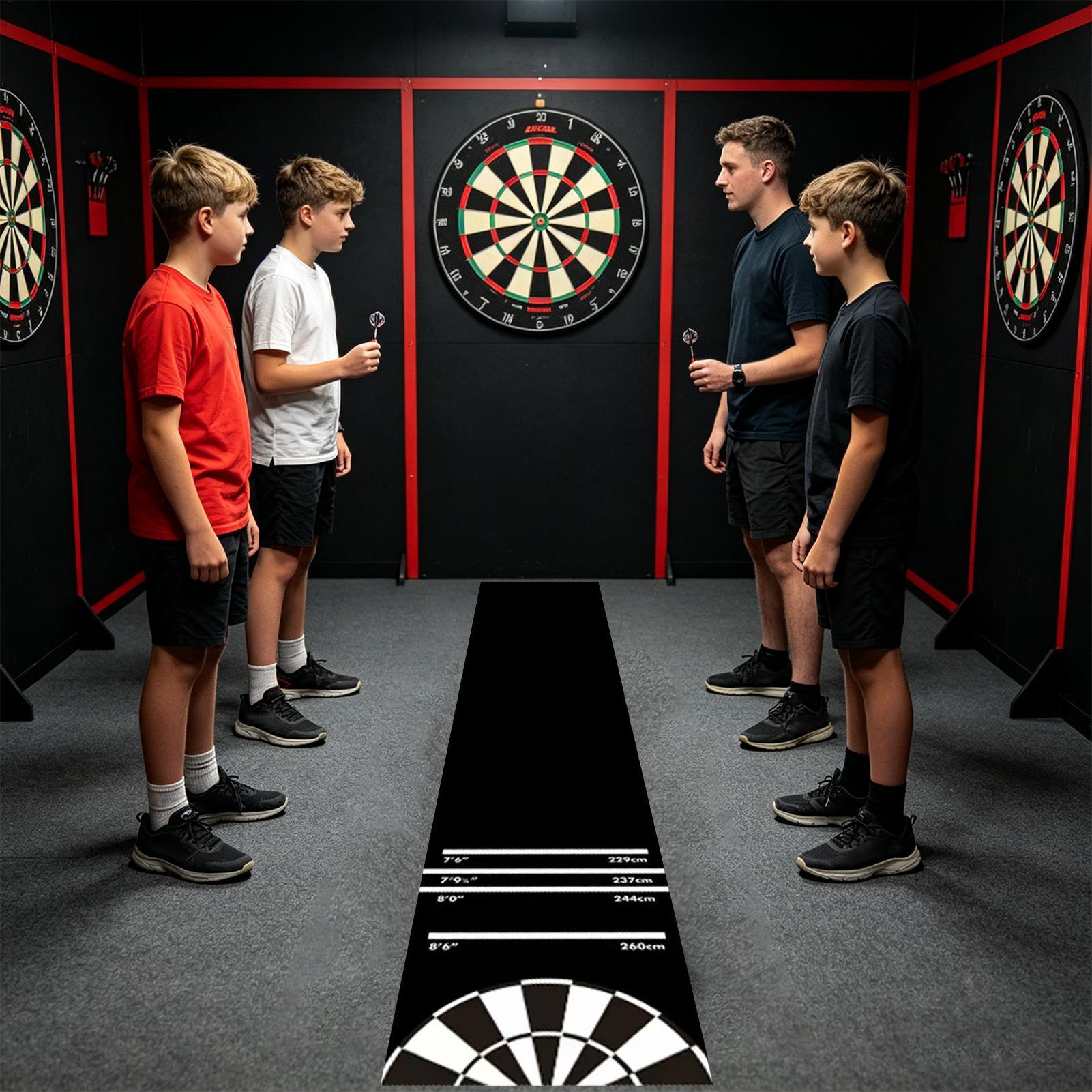 Karpet Dart Multifungsi Anti-S - Throw Distance Board ulasan dan harga