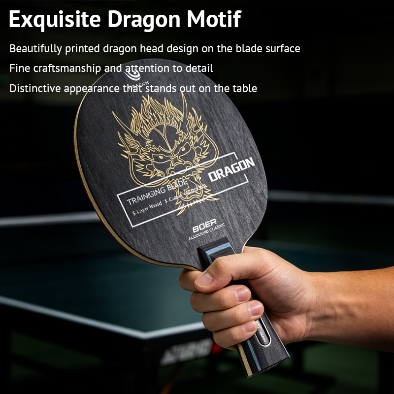 BOER DRAGON Pisau Tenis Meja 5 - Table Tennis Launcher ulasan dan harga