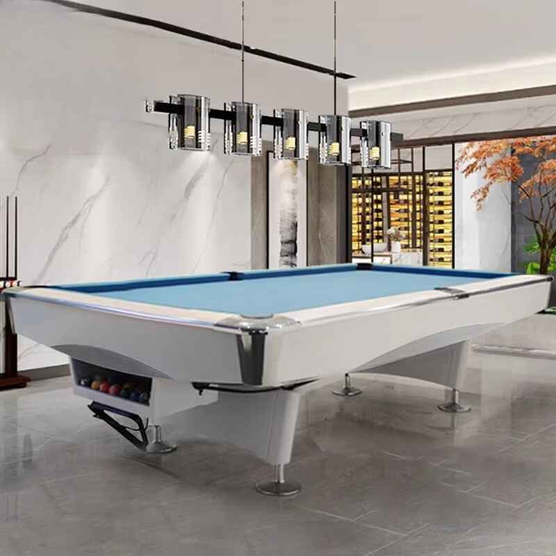 Meja Biliar Modern 9 Kaki Stok - Table Tennis Game ulasan dan harga