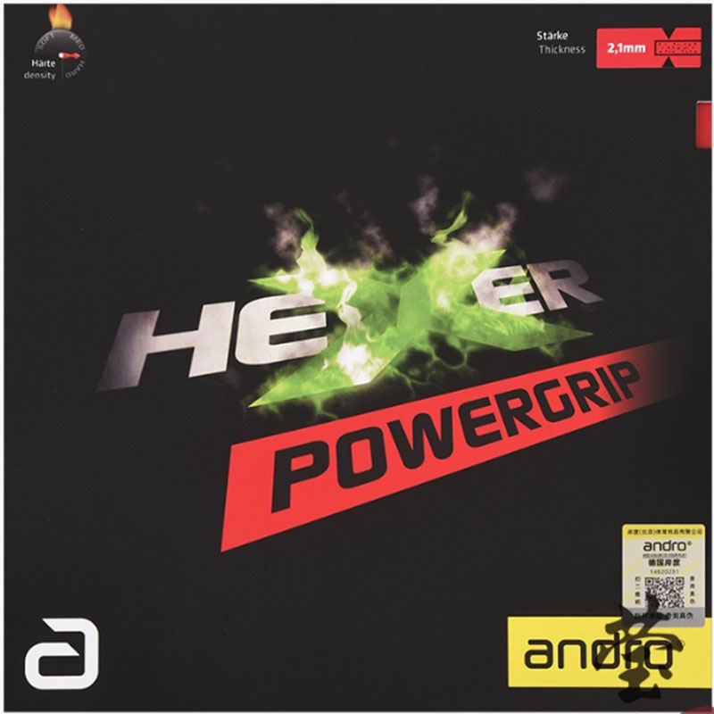 Andro HEXER GRIP karet tenis m - Table Tennis Game ulasan dan harga