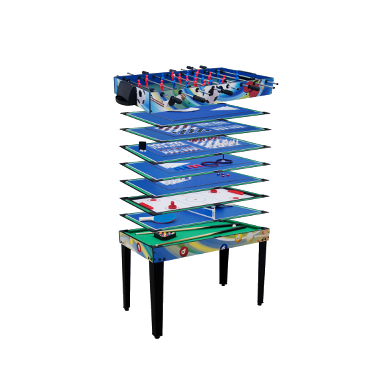Meja Permainan Multifungsi Lip - Table Tennis Folding Table ulasan dan harga