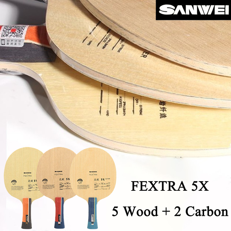 SANWEI FEXTRA 5X Blade Tenis M - Table Tennis Game ulasan dan harga