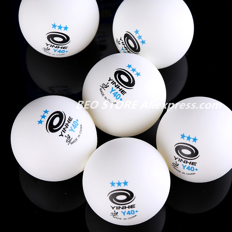 60 Bola YINHE 3-Star Y40 + H40 - Table Tennis Game Pc ulasan dan harga