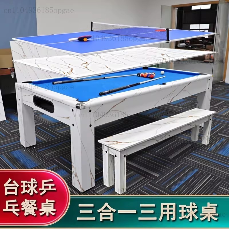 Meja Pool Empat-dalam-Satu unt - Table Tennis Folding Table ulasan dan harga