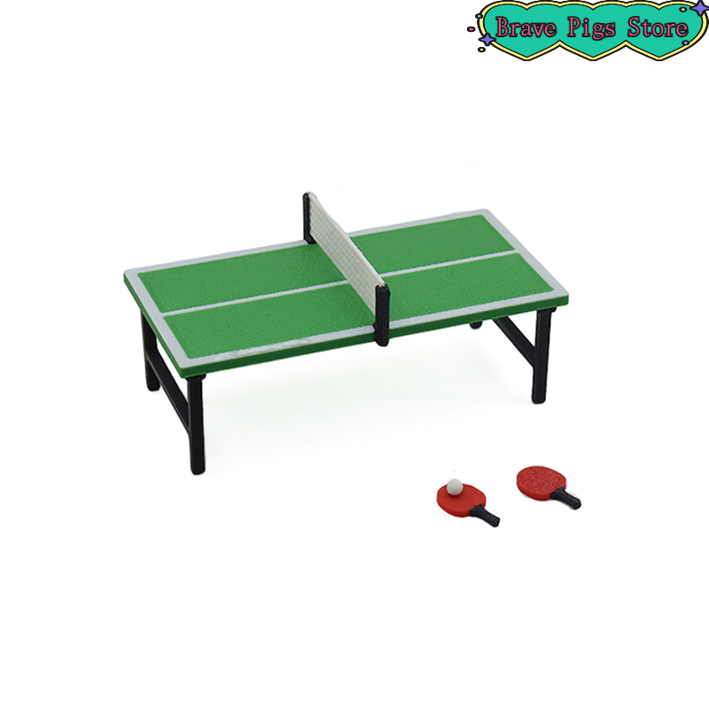 1:12 Miniatur Raket Tenis Meja - Table Tennis Game ulasan dan harga