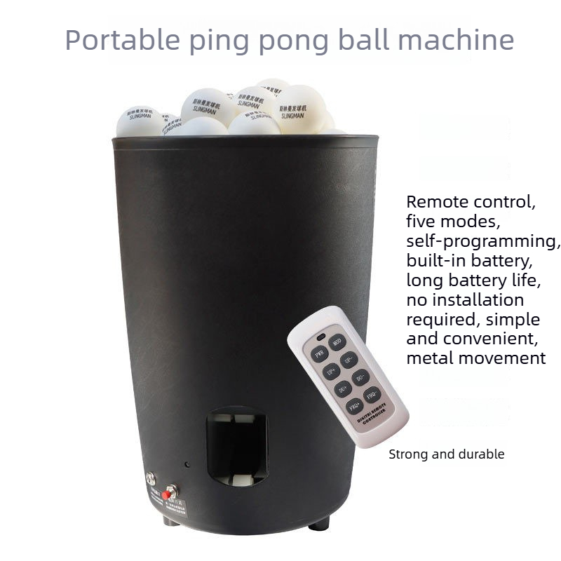 Mesin Bola Tenis Meja Portabel - Table Tennis Launcher ulasan dan harga
