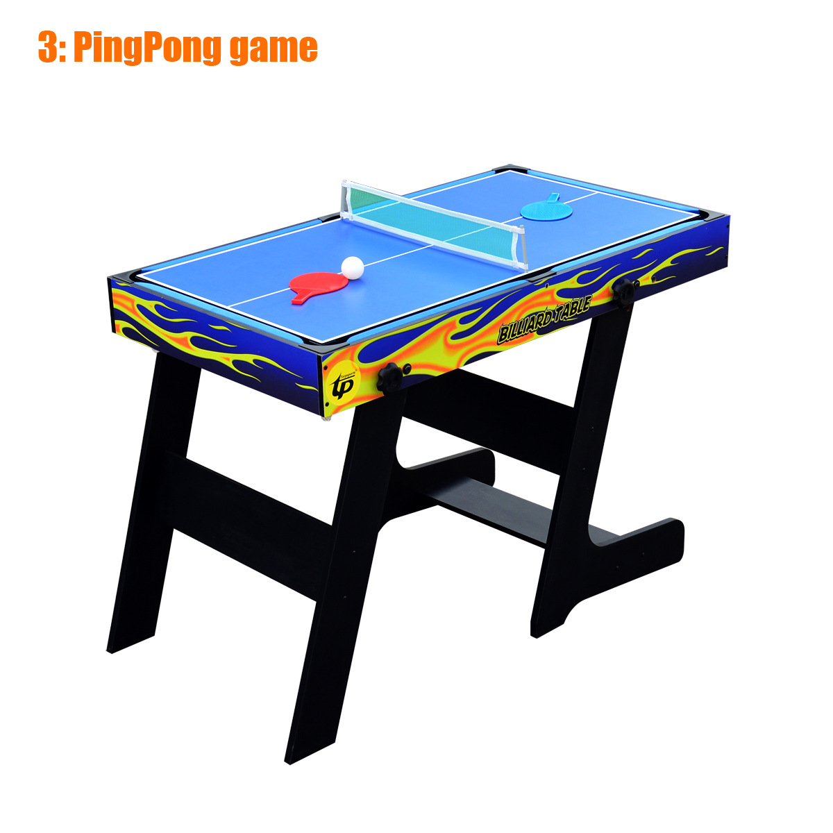 Meja Permainan Tenis Biliar Mu - Table Tennis Folding Table ulasan dan harga