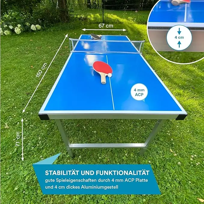 Meja Tenis Meja Lipat Anak unt - Table Tennis Indoor Or Outdoor ulasan dan harga