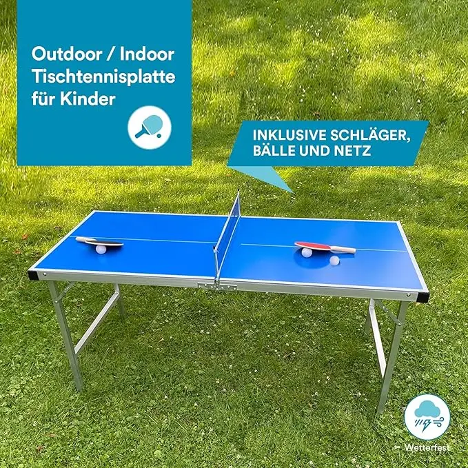 Meja Tenis Meja Lipat Anak unt - Table Tennis Indoor Or Outdoor ulasan dan harga
